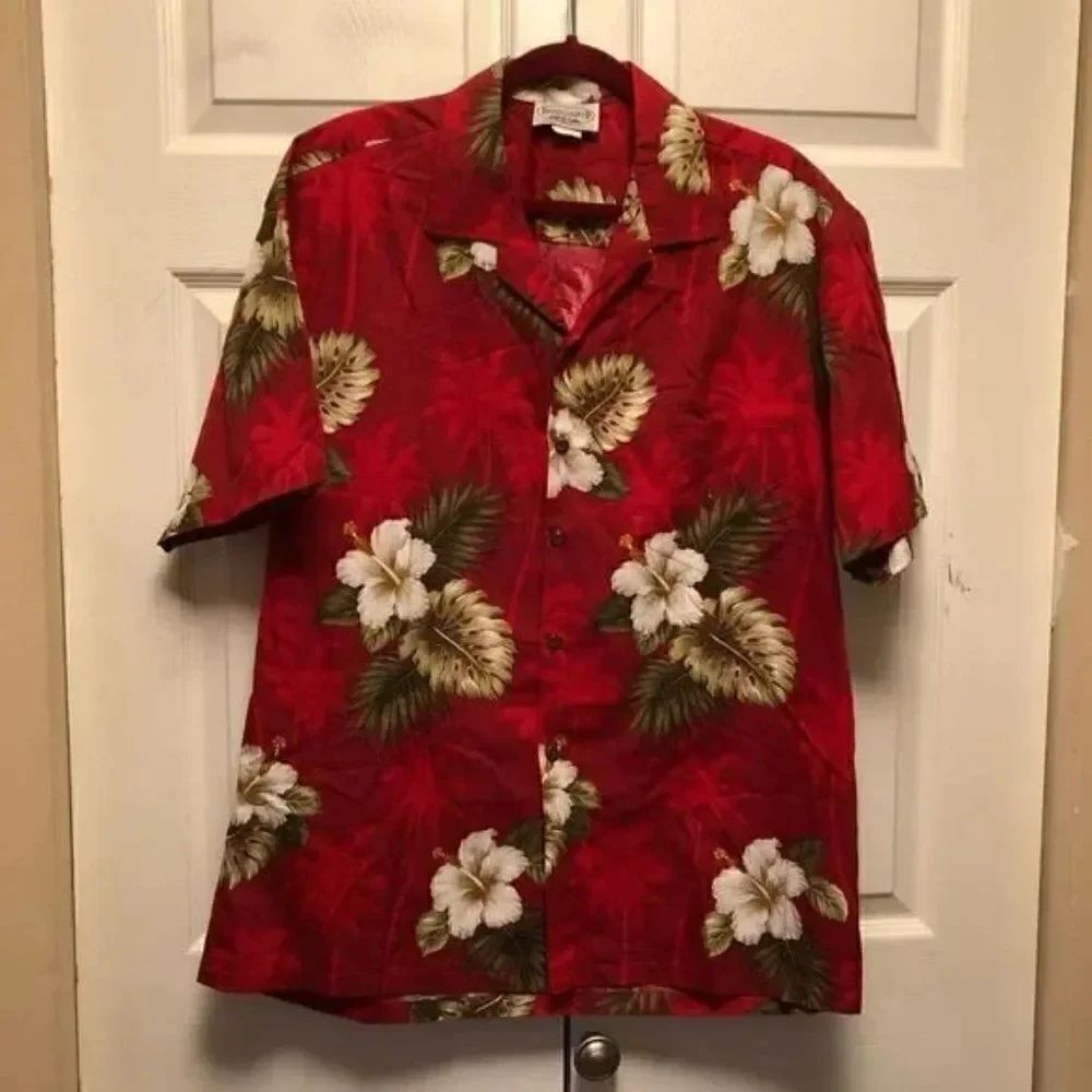 Pacific Legend Floral Hawaiian Aloha Shirt